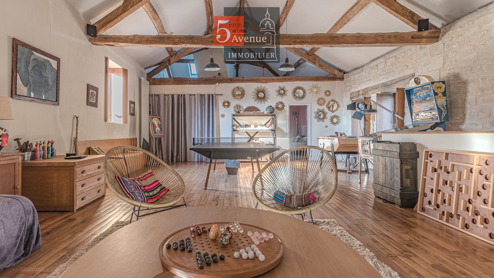 Grande maison ancienne de plus de 500m2 avec jardin et piscine à vendre à 15mn de Chantilly — photo 10