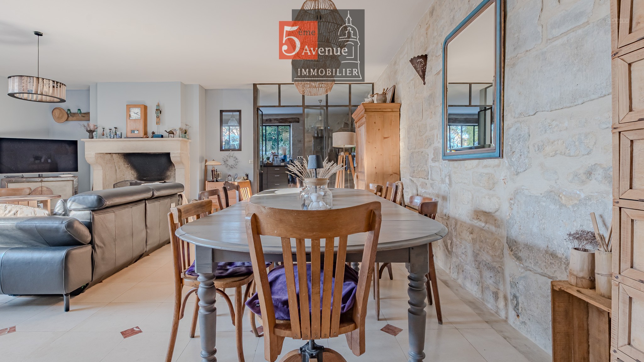Grande maison ancienne de plus de 500m2 avec jardin et piscine à vendre à 15mn de Chantilly — photo 3