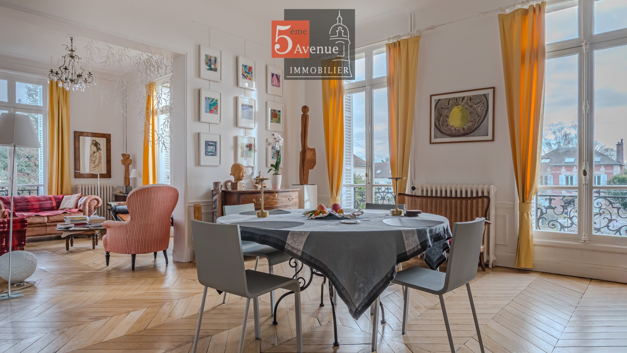 Appartement de 128m2 avec jardin privatif de 400 m2 — photo 3