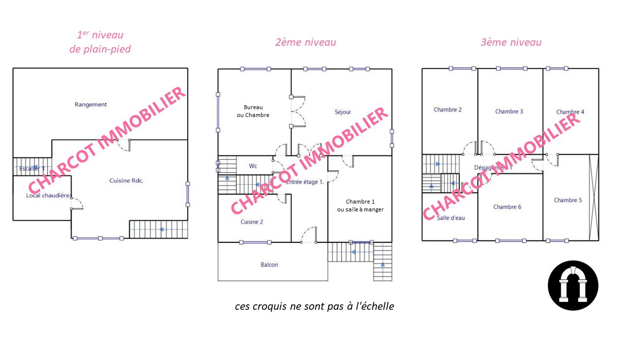 MAISON A VENDRE STE FOY LES LYON limite LYON 5ème avec grand terrain — photo 4