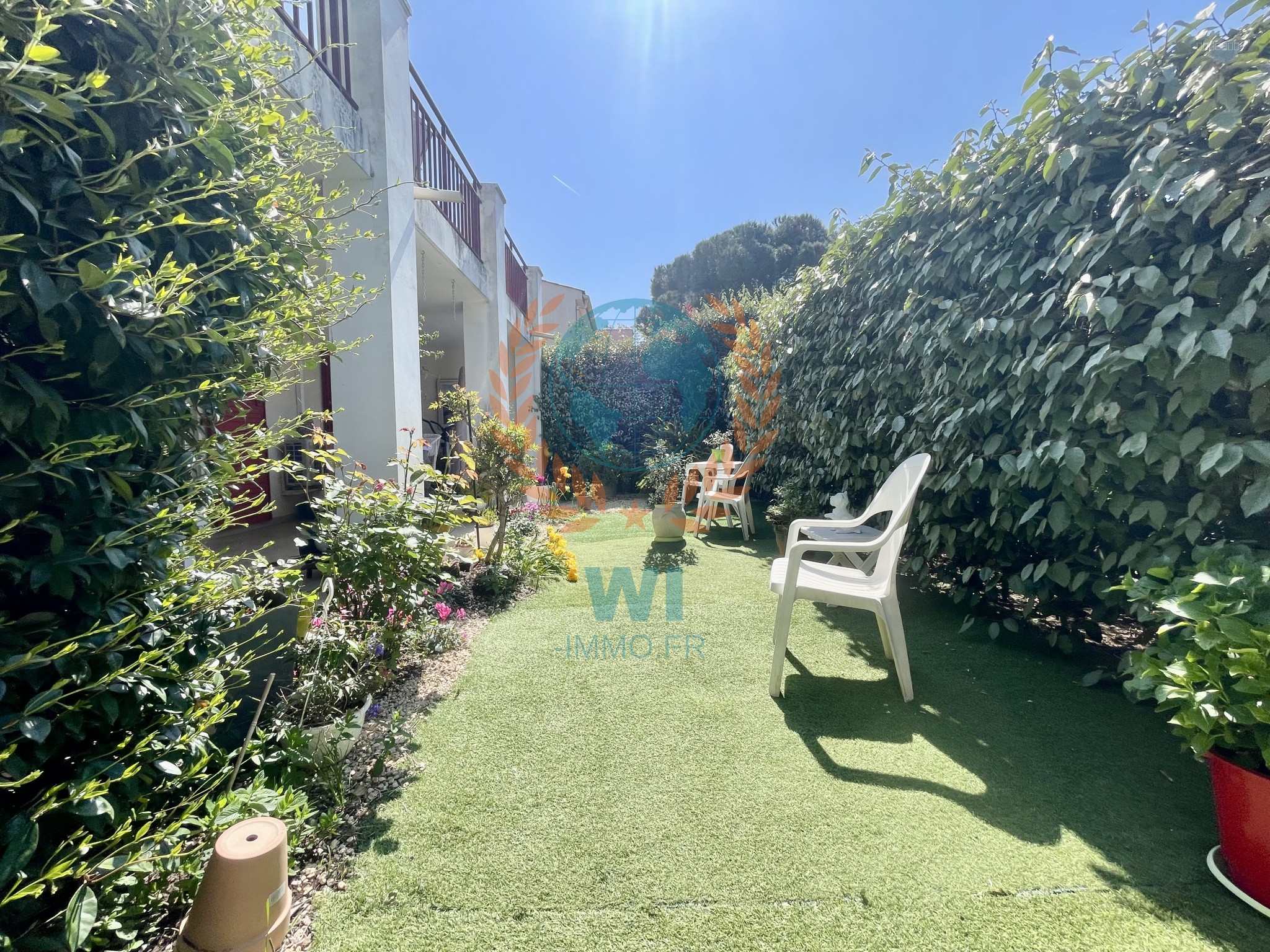 Appartement  en rez-de-jardin avec piscine et garage — photo 9