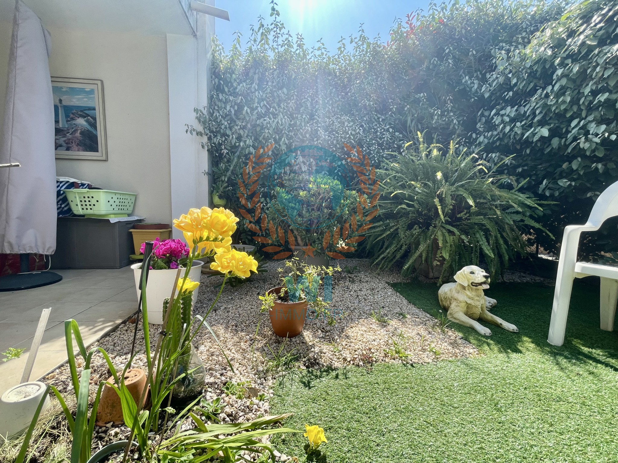 Appartement  en rez-de-jardin avec piscine et garage — photo 10