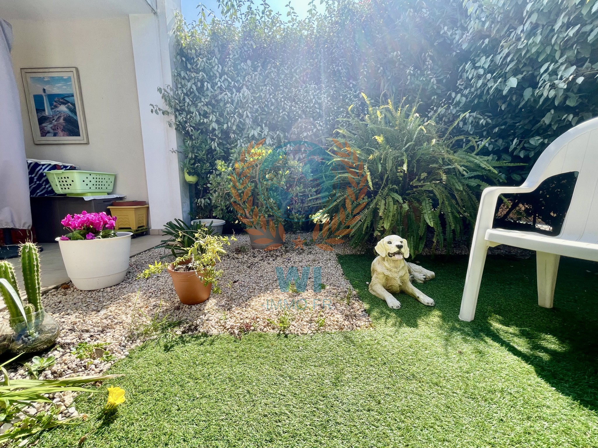 Appartement  en rez-de-jardin avec piscine et garage — photo 14
