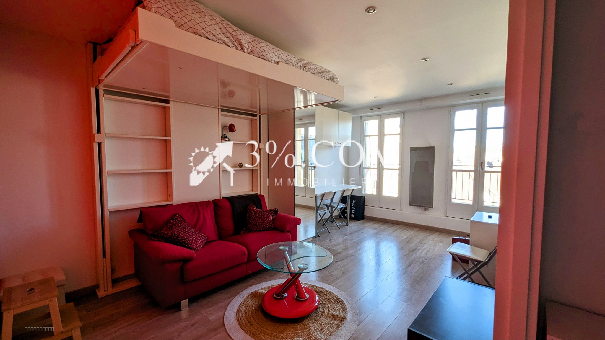 3%.COM EXCLUSIVITE Poissy studio meublé centre-ville — photo 4