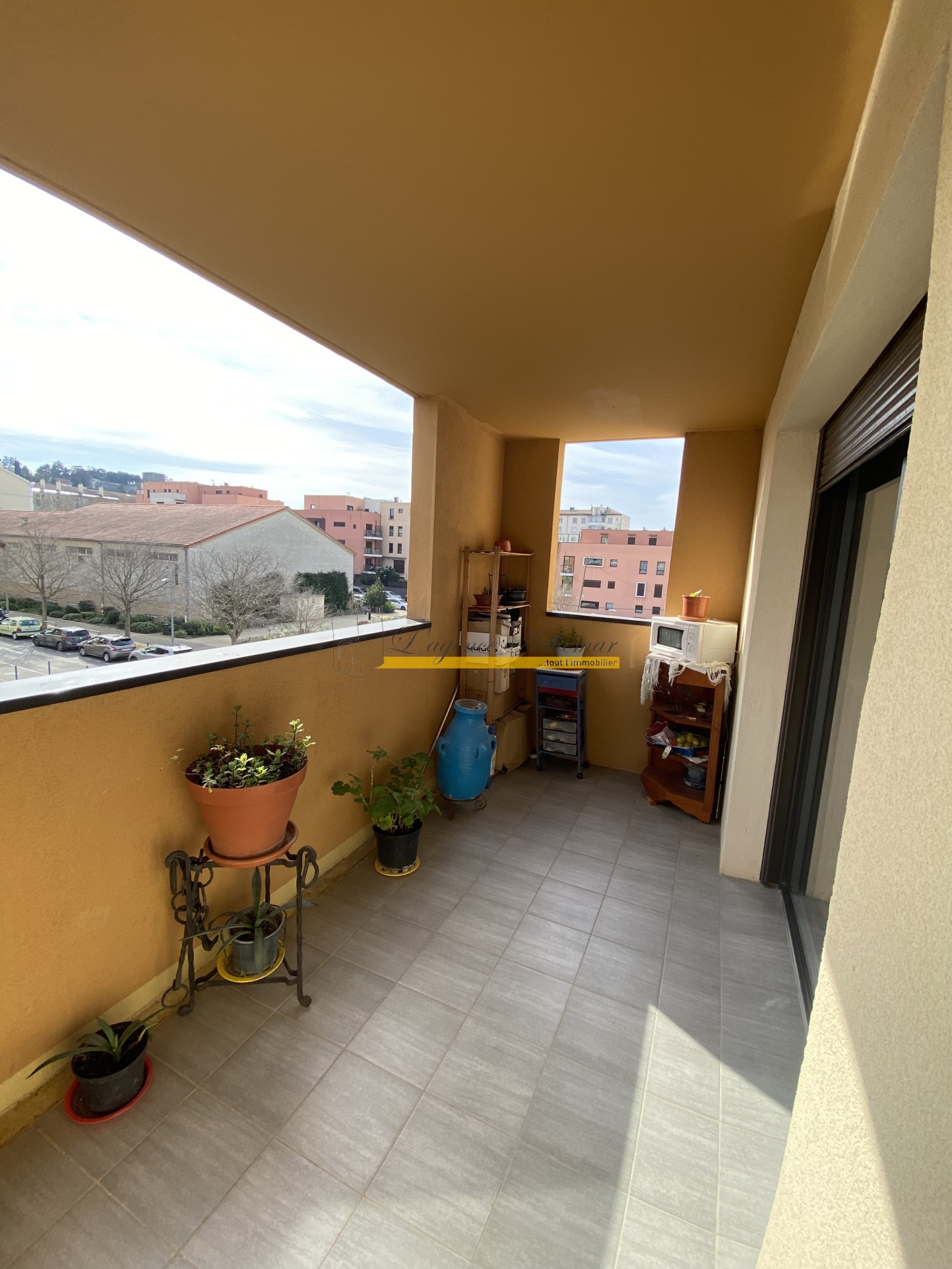 Montélimar LES SANTOLINES, vente appartement T2, balcon, parking. — photo 2