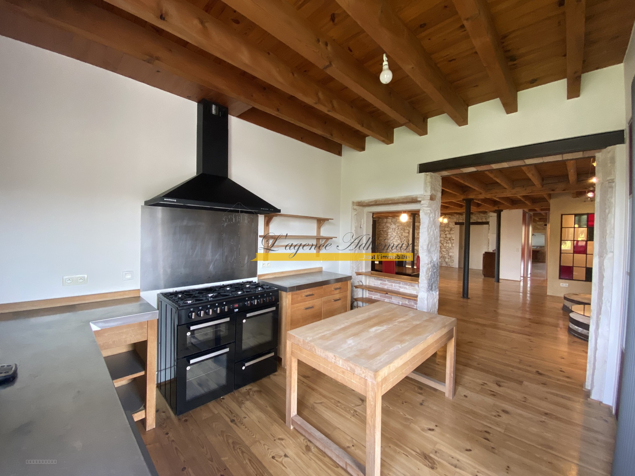 Montboucher sur Jabron, appartement à louer 170 m2, 3 chambres, grande terrasse — photo 2