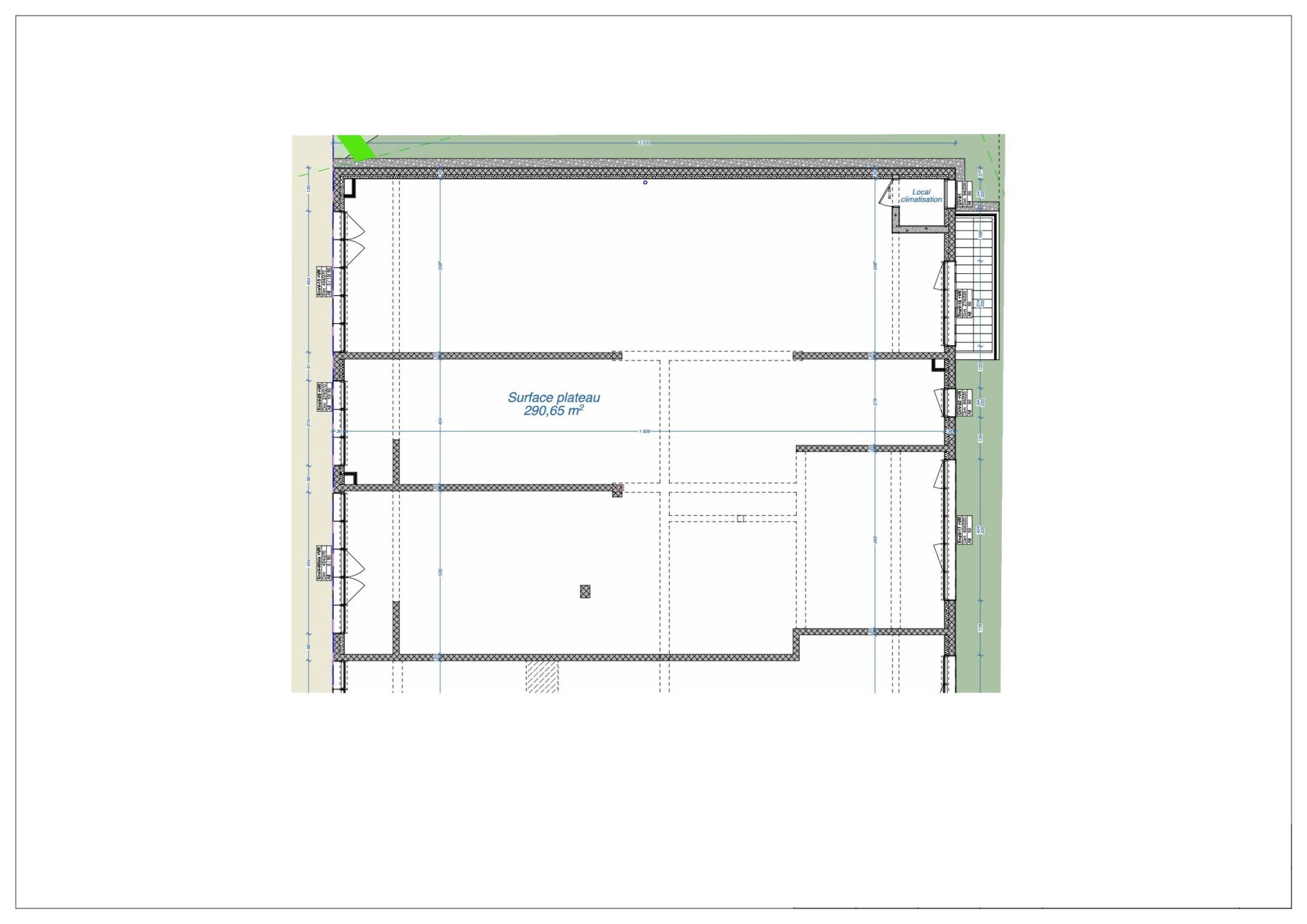 Cellule bureaux 290 m2 ZA — photo 2