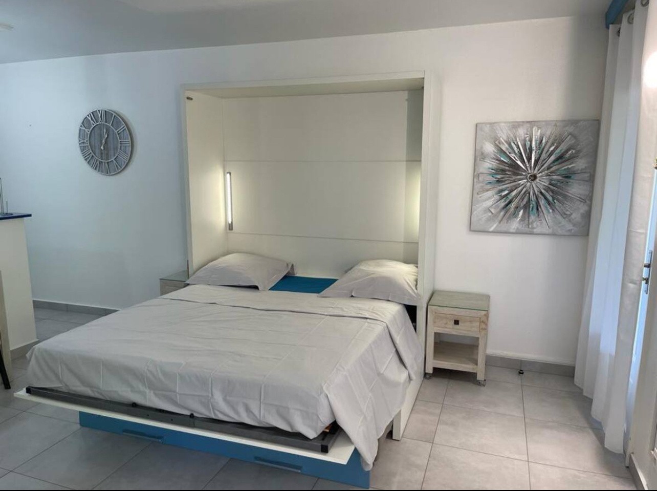 EXCLUSIVITÉ Grand studio meublé à vendre à Saint-François, La Plantation Sainte-Marthe   Vue piscine, 1er étag — photo 6