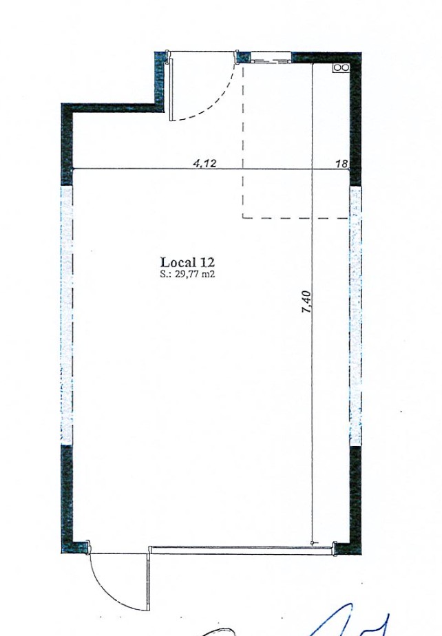 À LOUER LOCAL COMMERCIAL 60 m2 PROCHE HÔTEL PULLMAN LE MOULE — photo 2