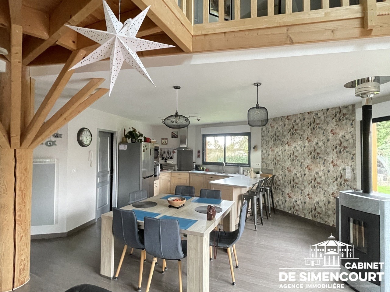 SAINS-EN-AMIENOIS / PAVILLON AVEC AUTONOMIE AU REZ-DE-CHAUSSEE — photo 3