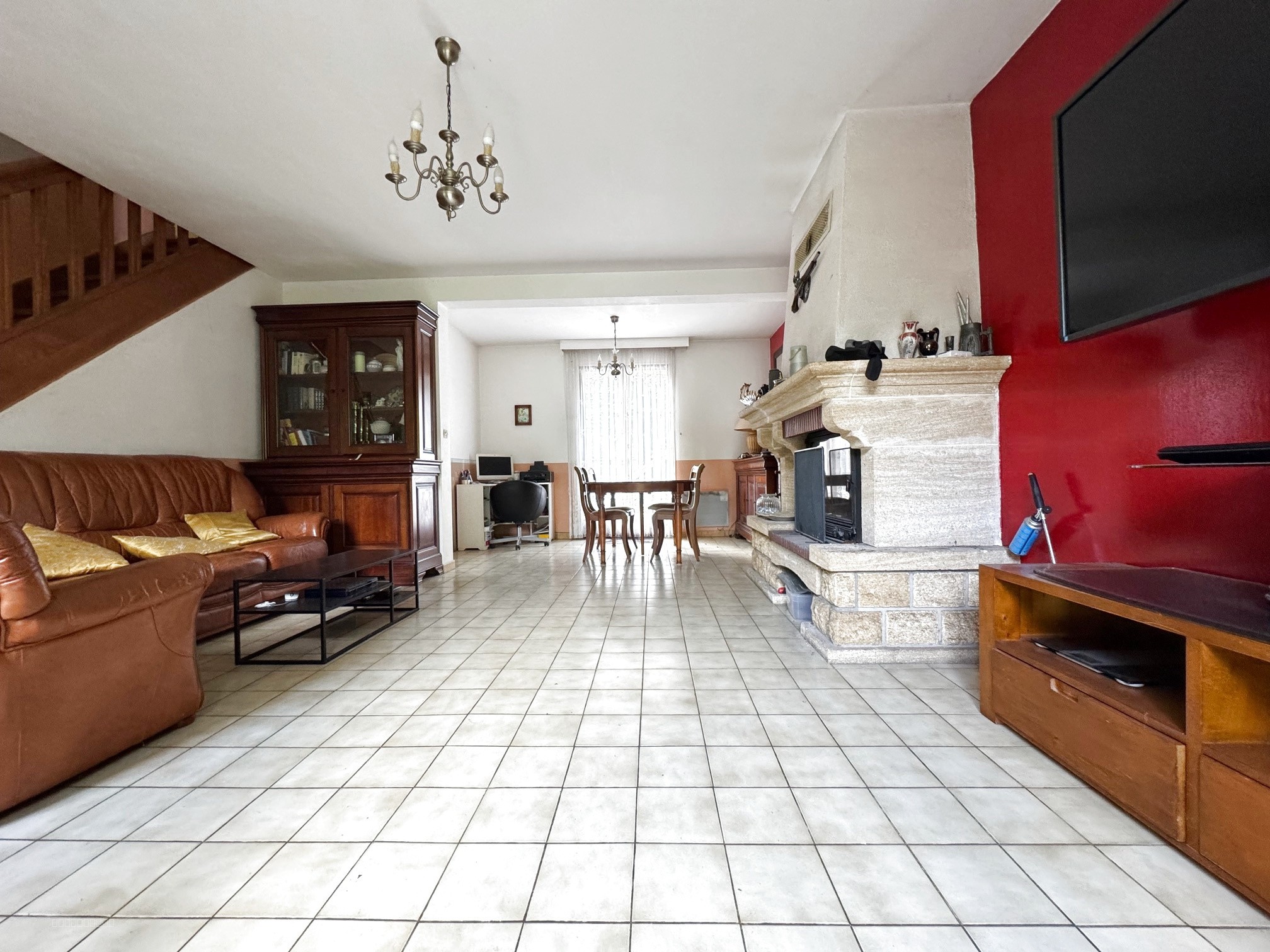 SURVILLIERS, Maison individuelle sur cave total, garage  et jardin — photo 2