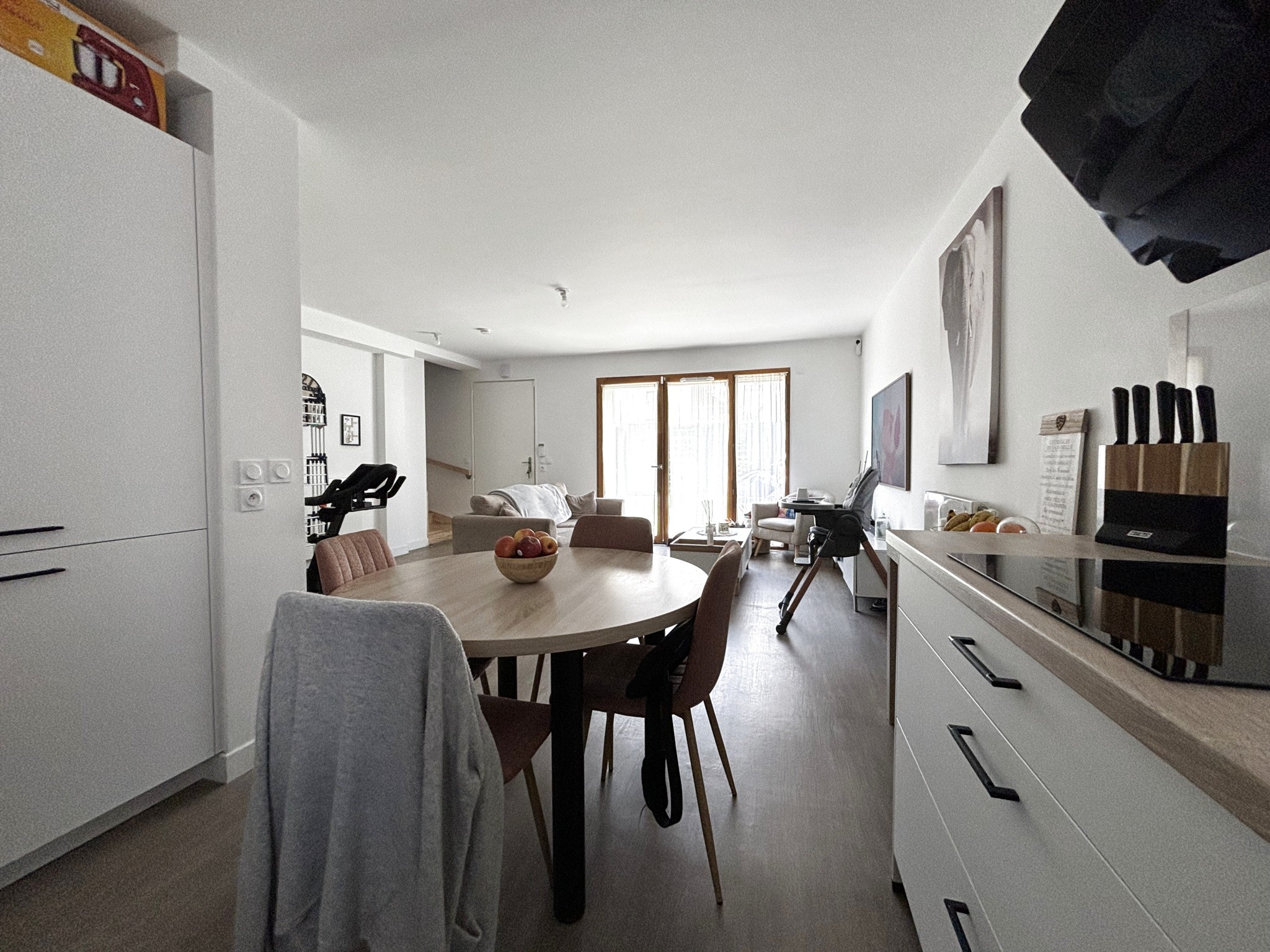 MARLY-LA-VILLE - VENDU LOUE - DUPLEX DE 4 PIECES AVEC JARDIN — photo 3