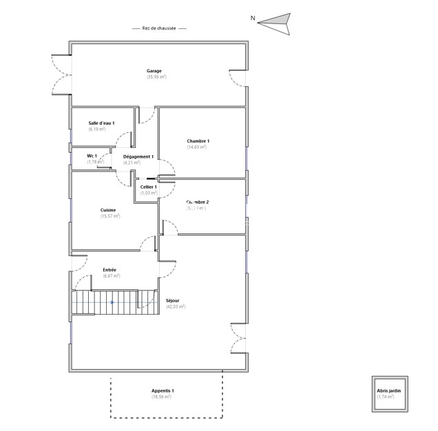 Maison familiale T5 avec vue Pyrénées et grand terrain à 5 minutes de Morlaàs ! — photo 2