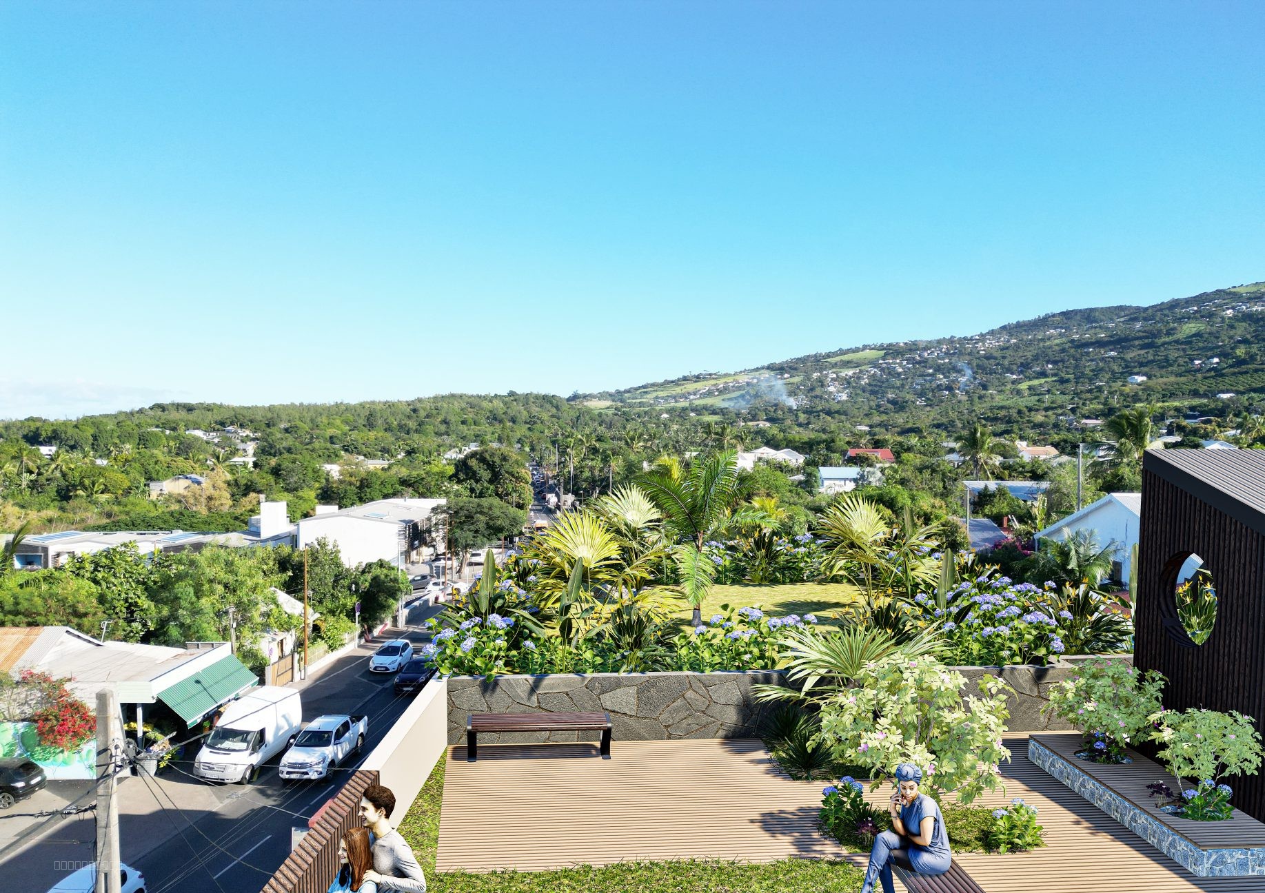 Ensemble immobilier à Etang Salé les Hauts — photo 4