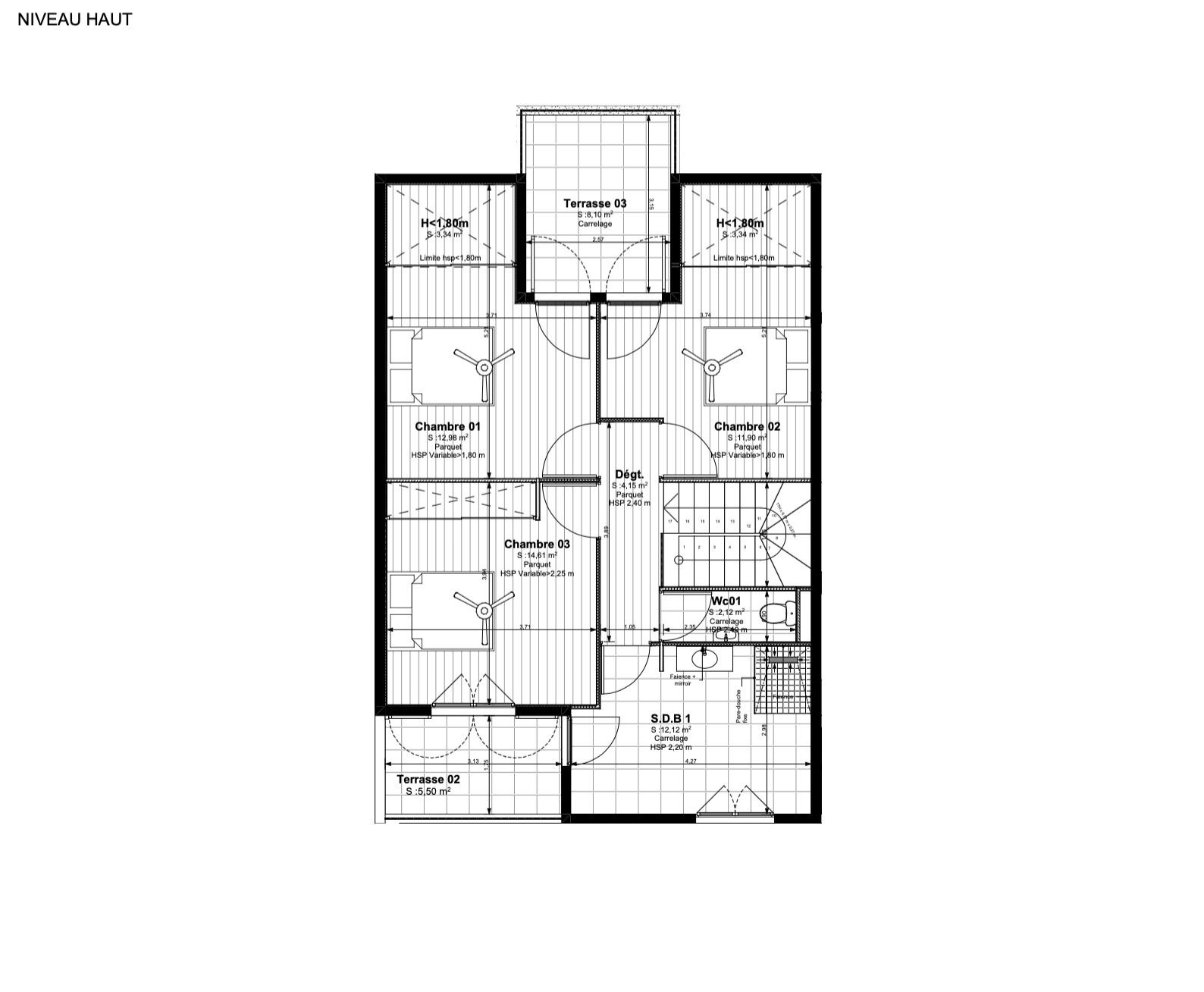 SAINT DENIS : BELLEPIERRE (97400) : Très grand duplex neuf F4 de 120m2 possédant 3 terrasses et une varangue — photo 4