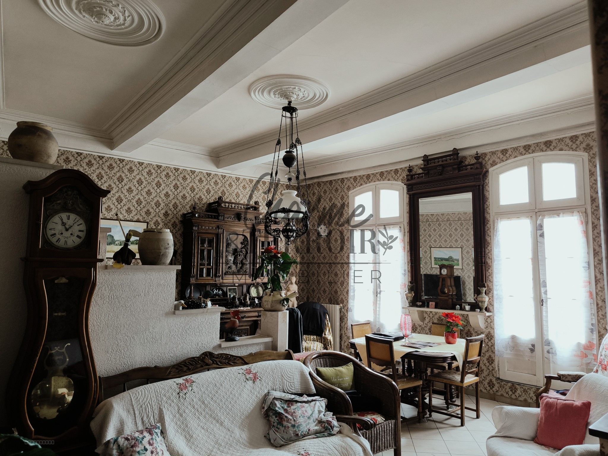 A 5 km d'Uzès belle maison bourgeoise de 270m2 à rénover — photo 4