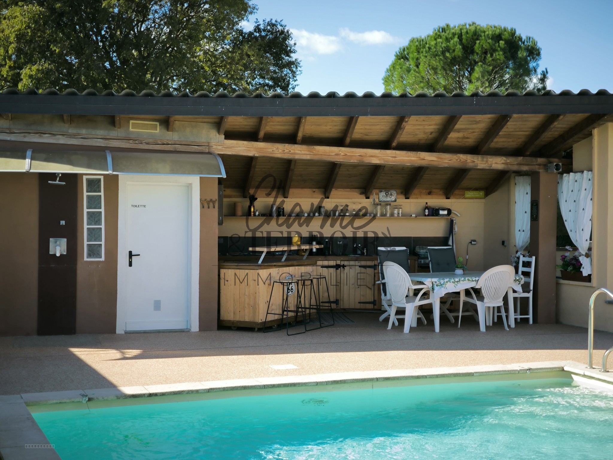 A quelques Km d'Uzès Villa de 170m2 avec piscine — photo 8