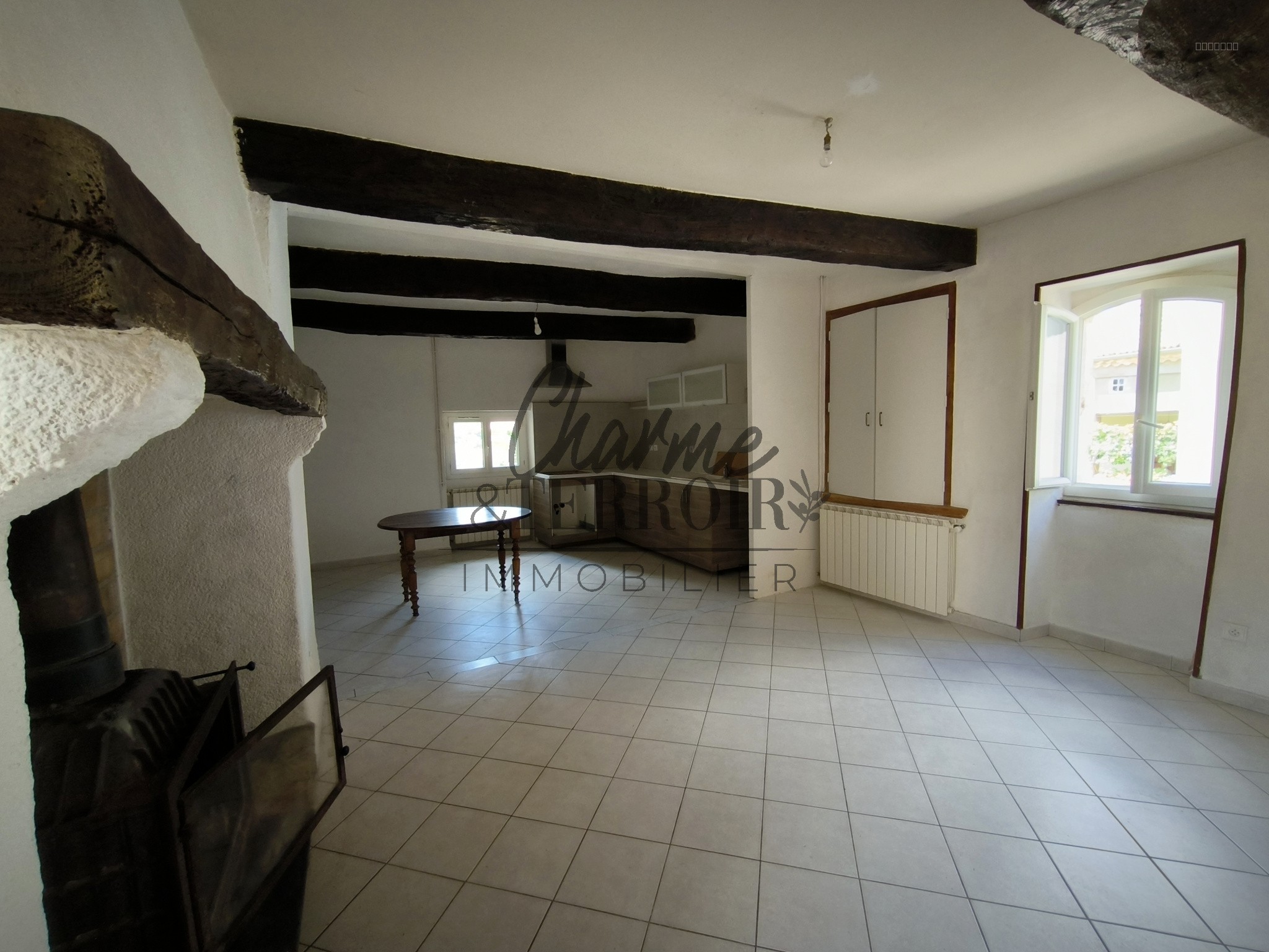 A 15 mn d'Uzès grande maison de village rénovée avec cour — photo 7