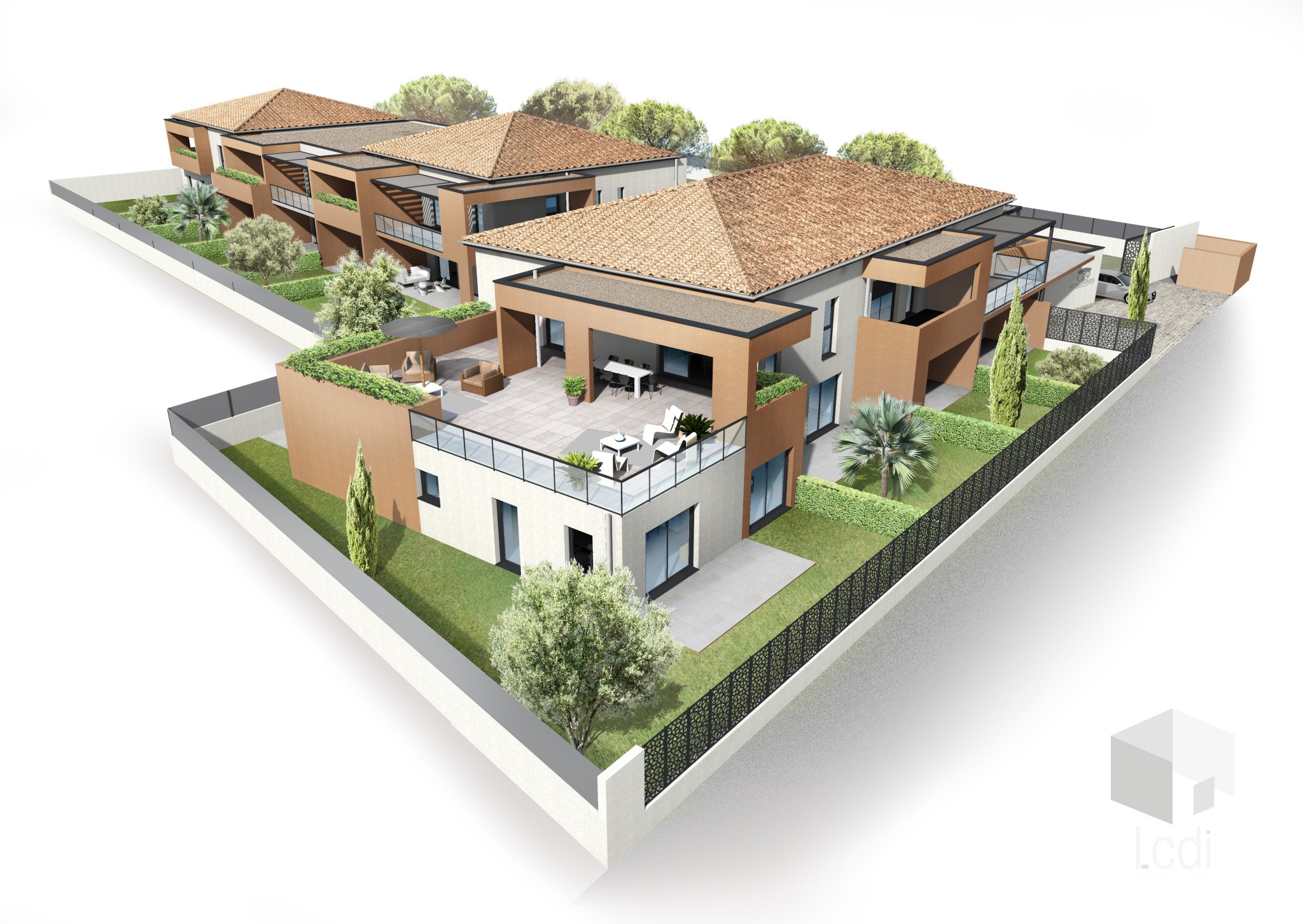 MONTÉLIMAR, Appartement de 54m2 avec jardin — photo 4