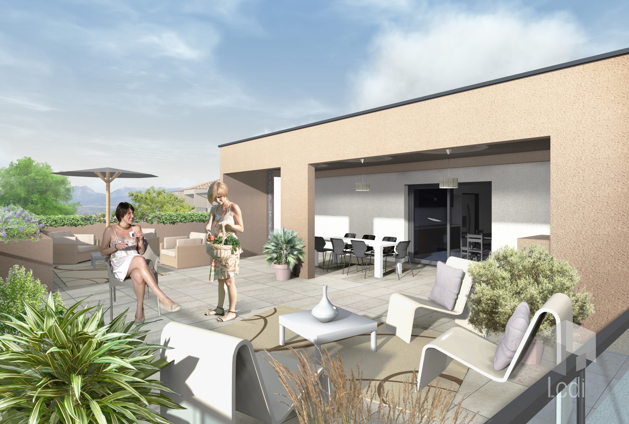 MONTÉLIMAR, appartement de 95 m2 avec terrasse — photo 4