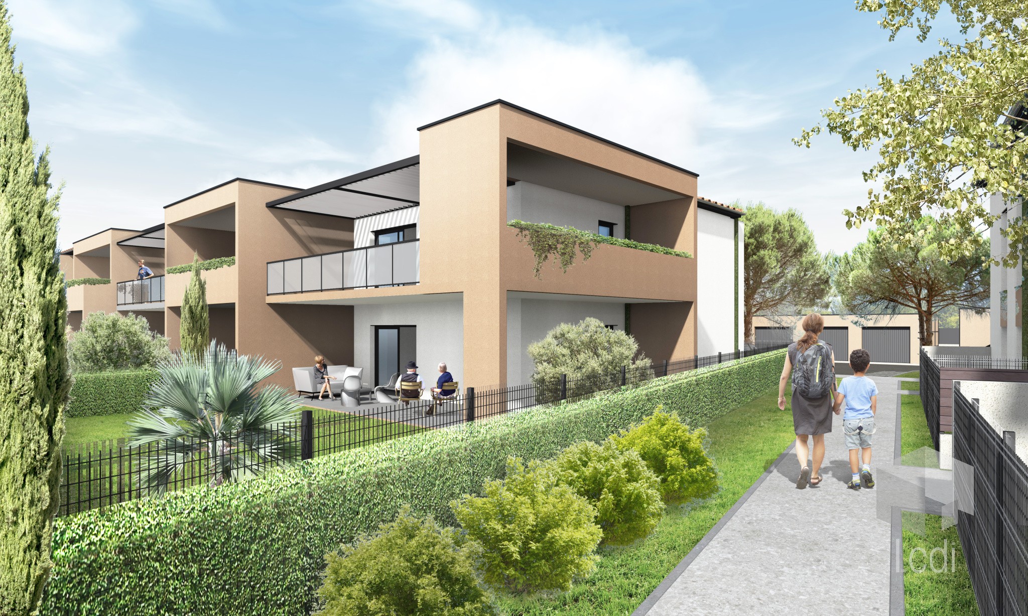 MONTÉLIMAR, Appartement de 55m2 avec jardin — photo 3