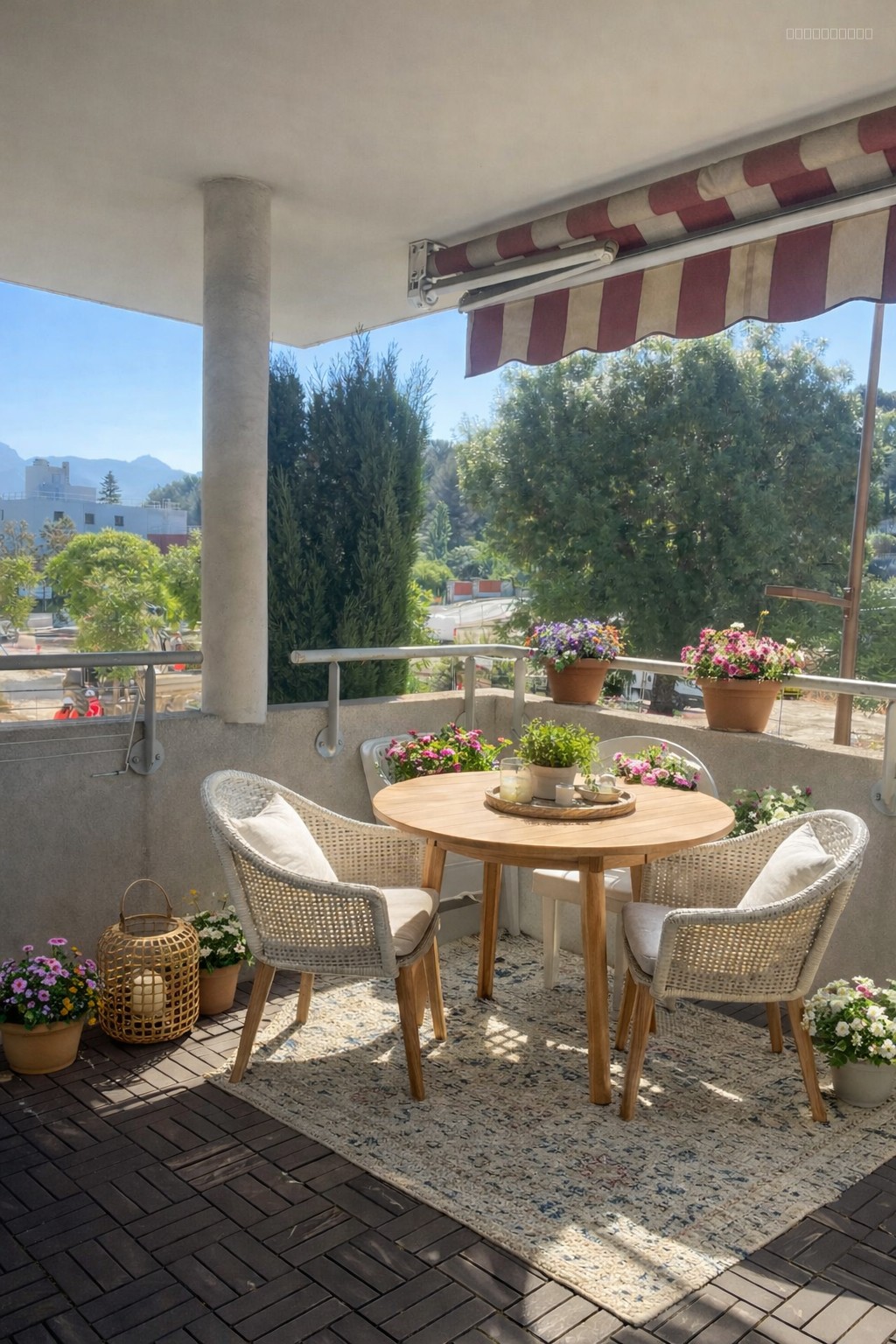 APPARTEMENT T3 EN ANGLE + GRANDE TERRASSE + VUE DÉGAGÉE — photo 9
