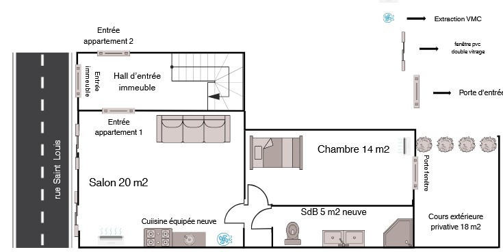 Immeuble de 200m2 — photo 4