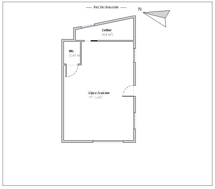 ARROS DE NAY - Vente Maison T3 rénovée sur terrain clos de 575 m2 — photo 15