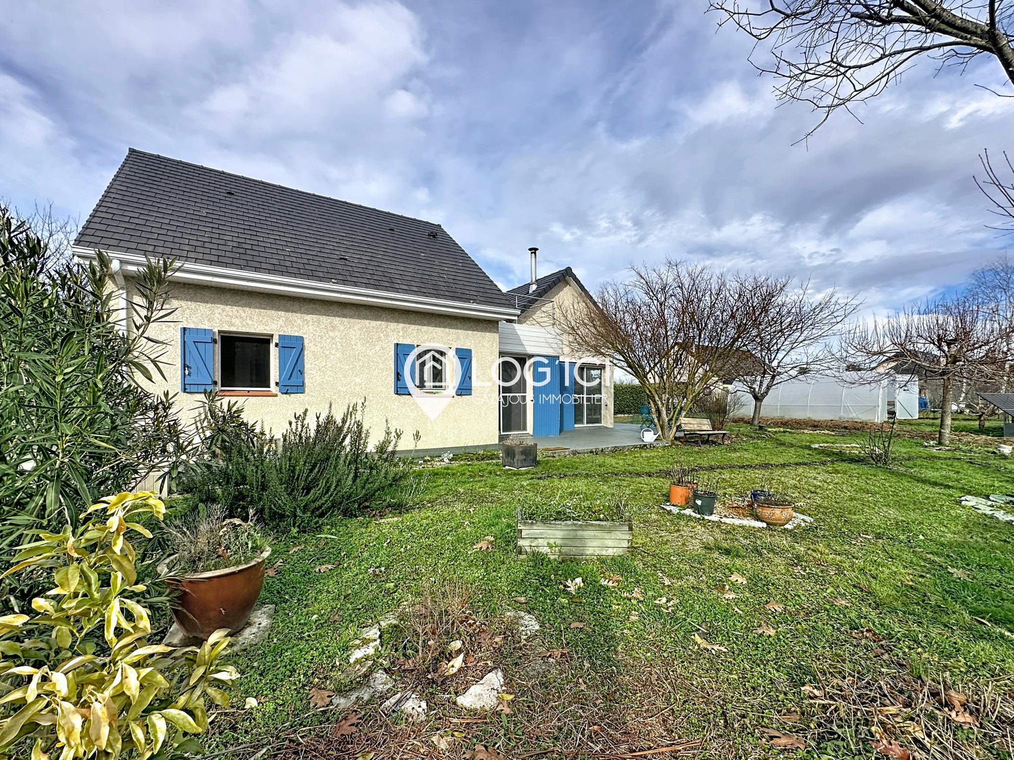 SAINT-ABIT - Vente Maison T4 avec garage, carport, jardin potager et verger — photo 3