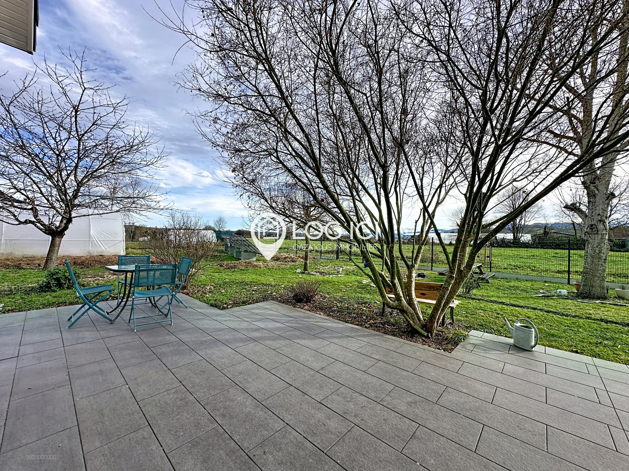 SAINT-ABIT - Vente Maison T4 avec garage, carport, jardin potager et verger — photo 4
