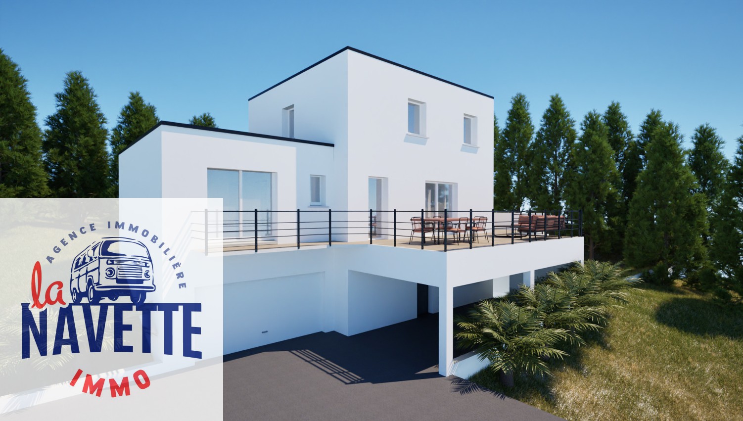 Terrain Veyre Monton 1120 m2 Libre constructeur Vue Puy de Dôme — photo 2