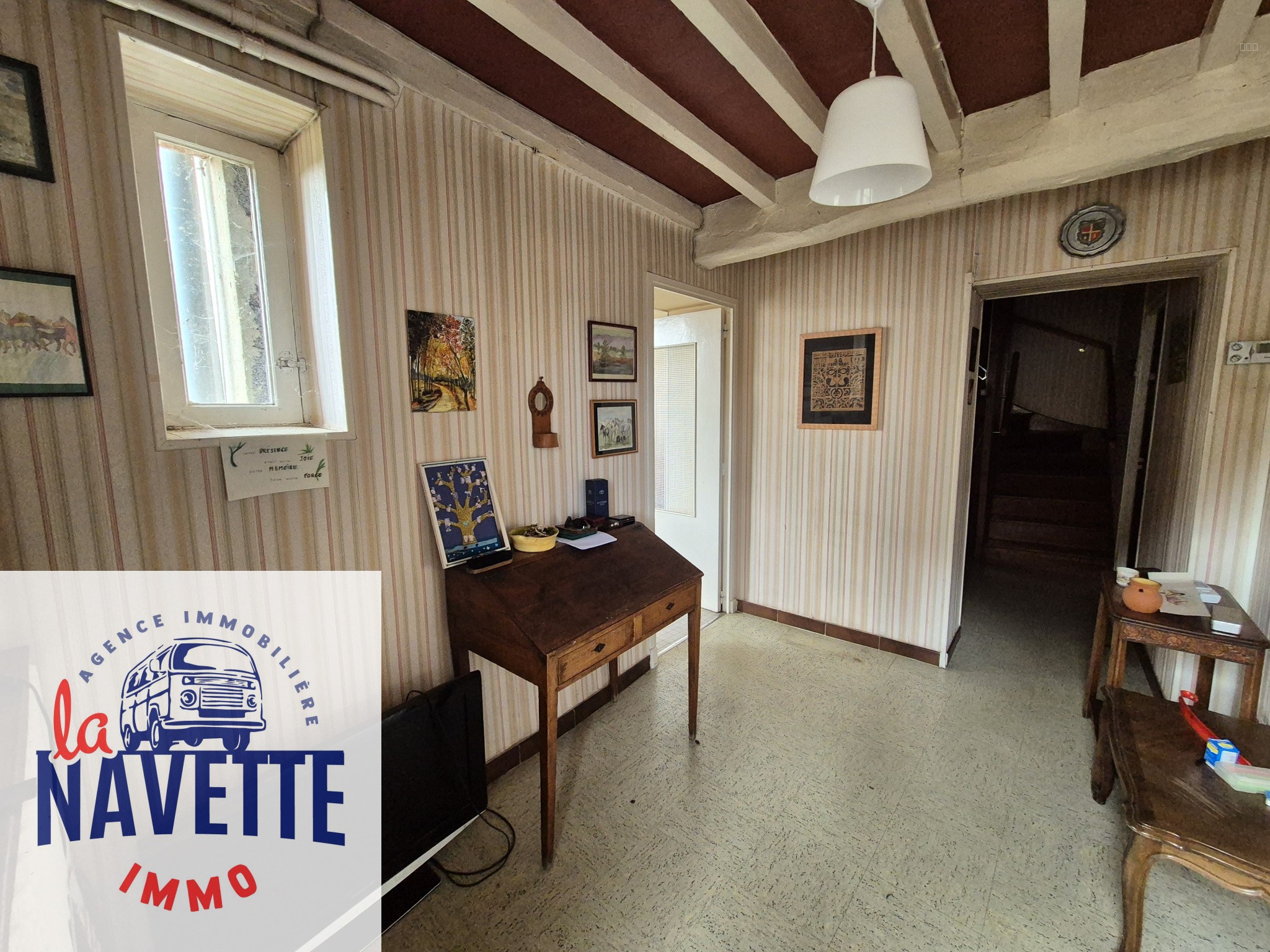 Ensemble immobilier avec charme et volumes, Cour fermée, sans vis-à-vis — photo 9