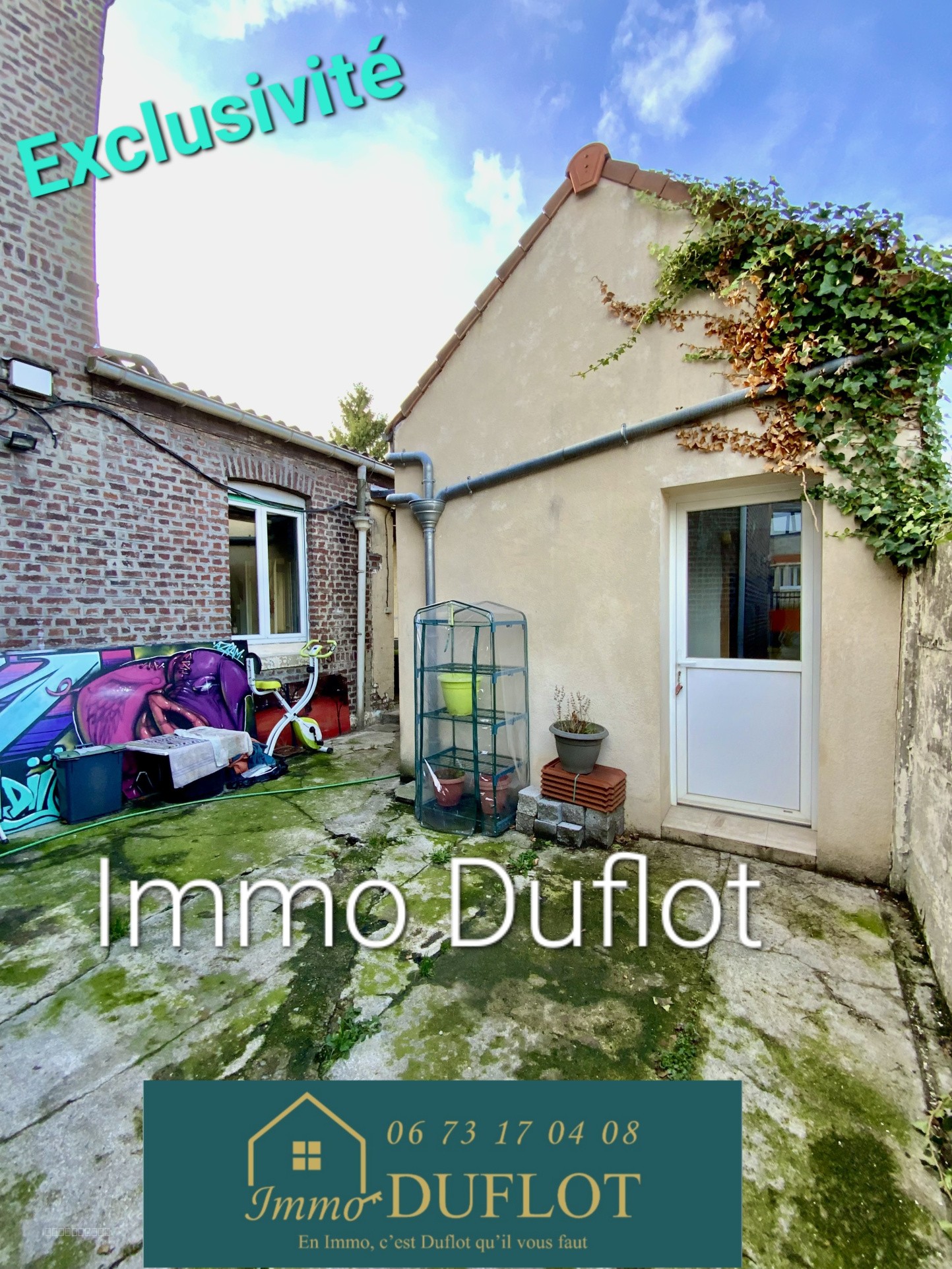 Maison semi individuelle avec local et garage — photo 4