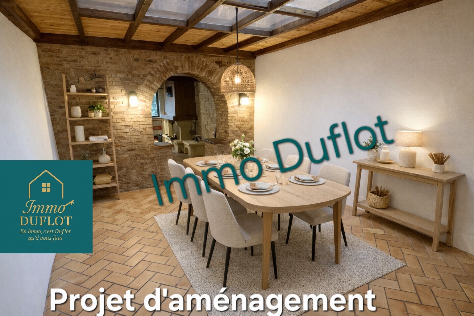 Maison de campagne avec garage et jardin — photo 2