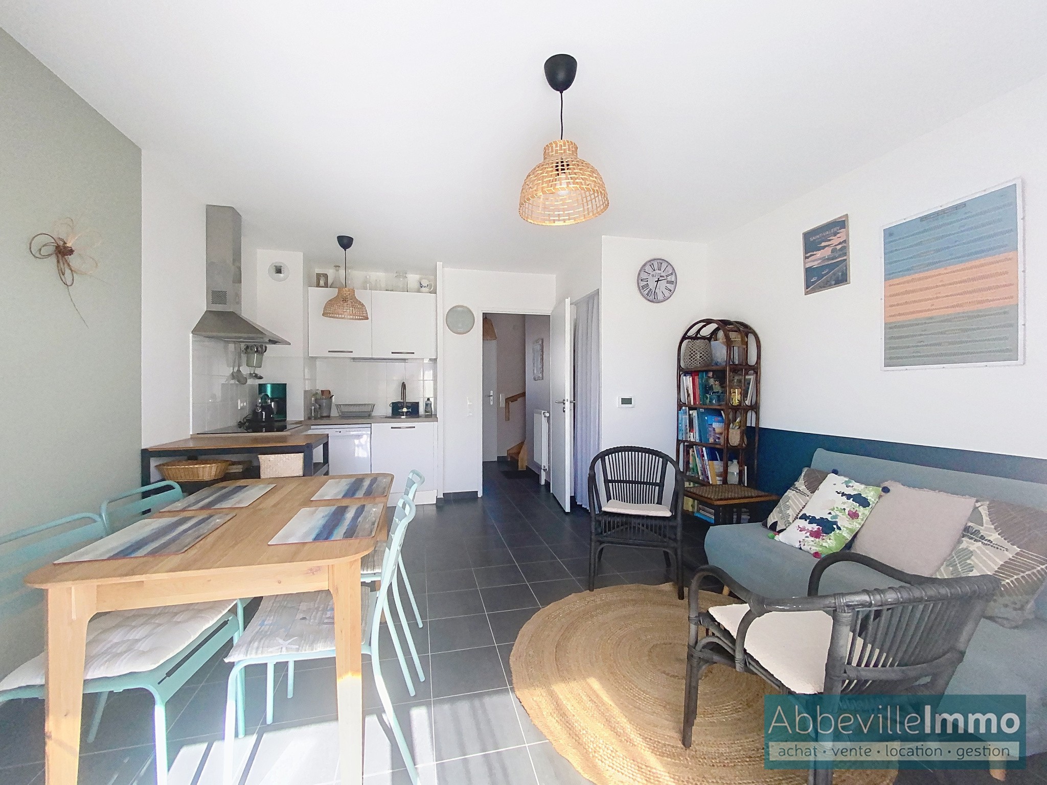 SAINT-VALERY-SUR-SOMME, 50m2, 2 CHAMBRES, GARAGE, JARDIN — photo 2