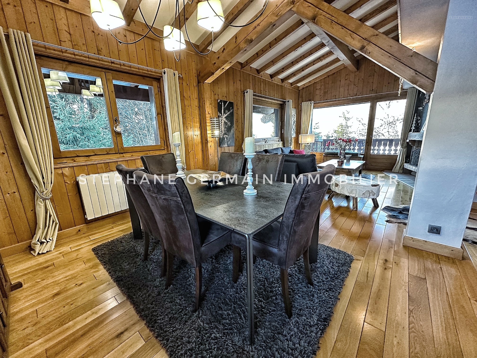APPARTEMENT DUPLEX DE 3 PIECES + MEZZANINE. ROCHEBRUNE   MEGEVE — photo 3