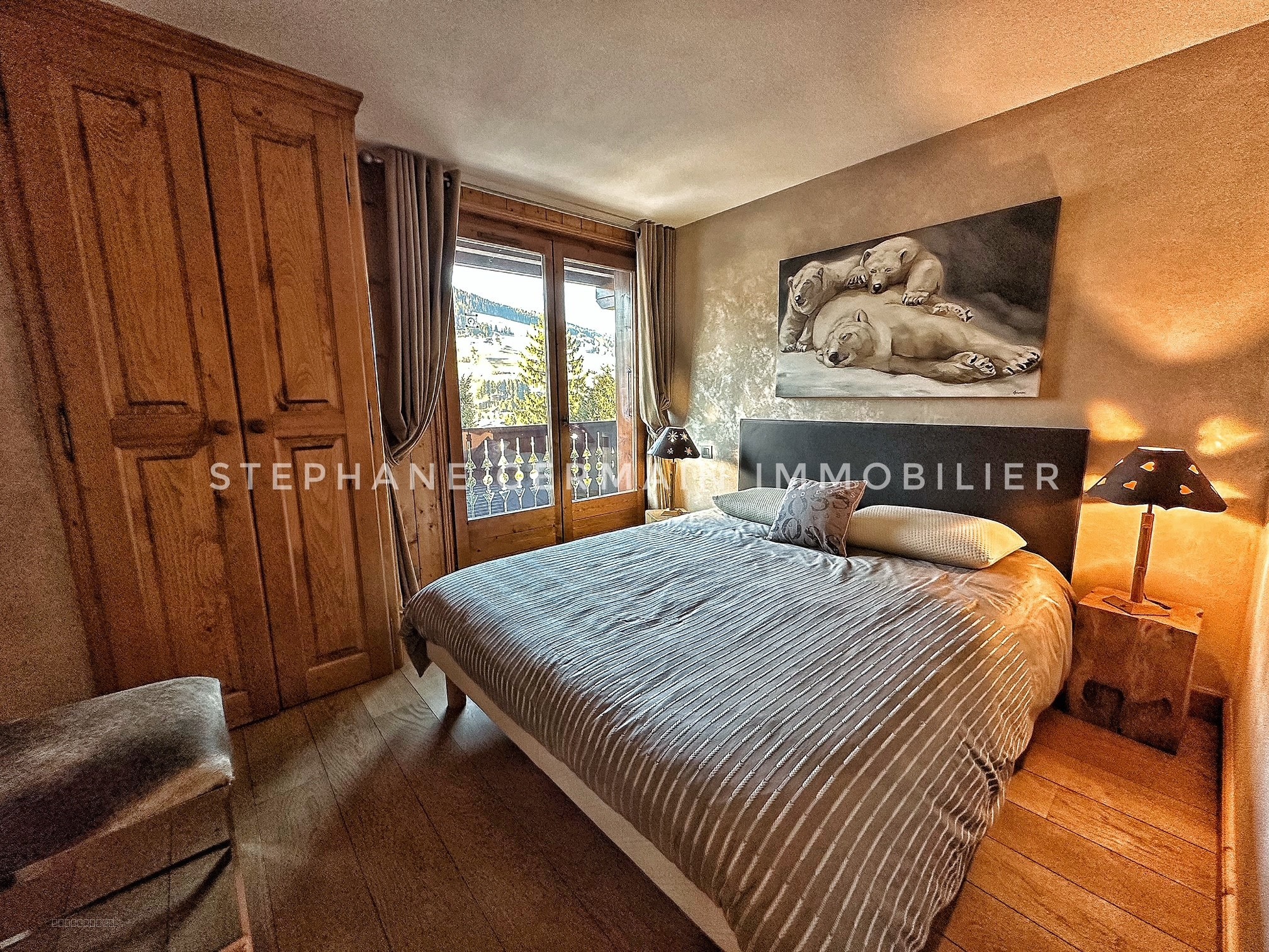 APPARTEMENT DUPLEX DE 3 PIECES + MEZZANINE. ROCHEBRUNE   MEGEVE — photo 6