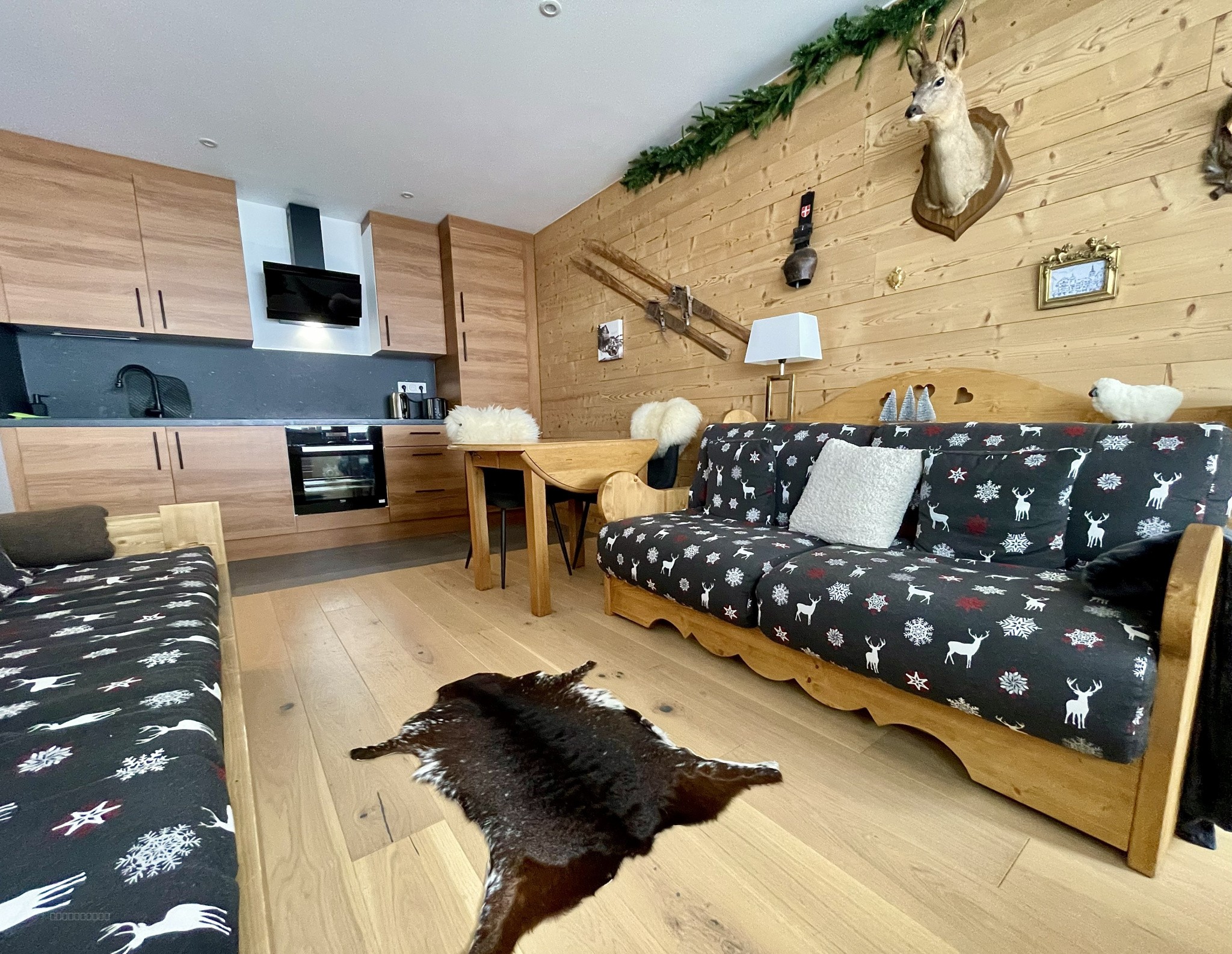 Appartement 2 pièces rénové, proche centre de Megève — photo 2