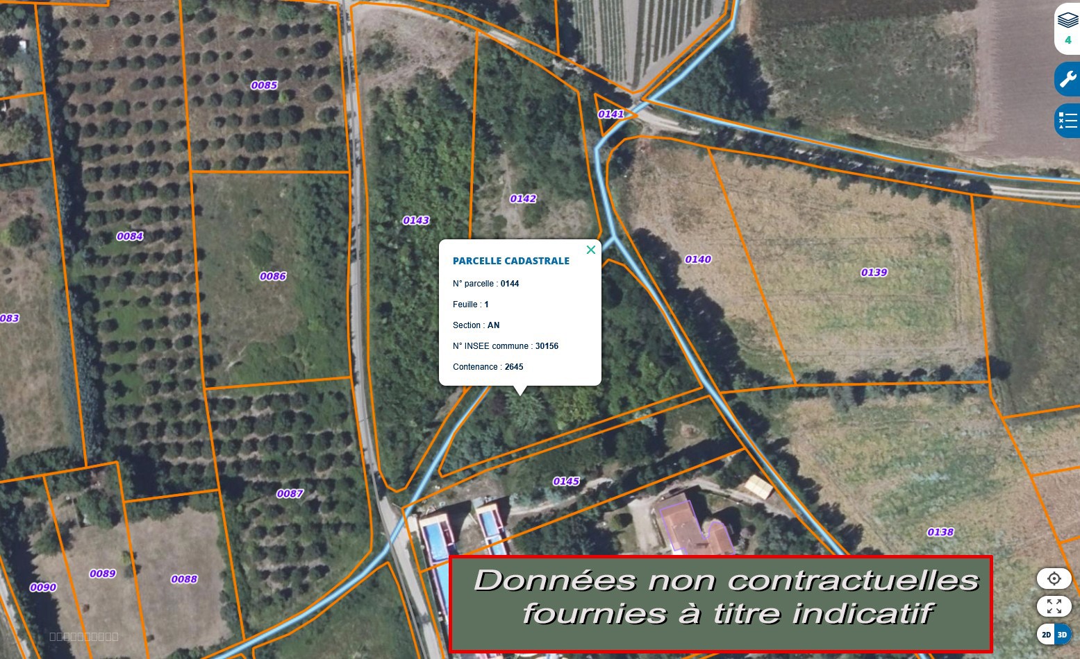 Marguerittes Cressac-Est parcelle agricole de 2645 m2 — photo 4