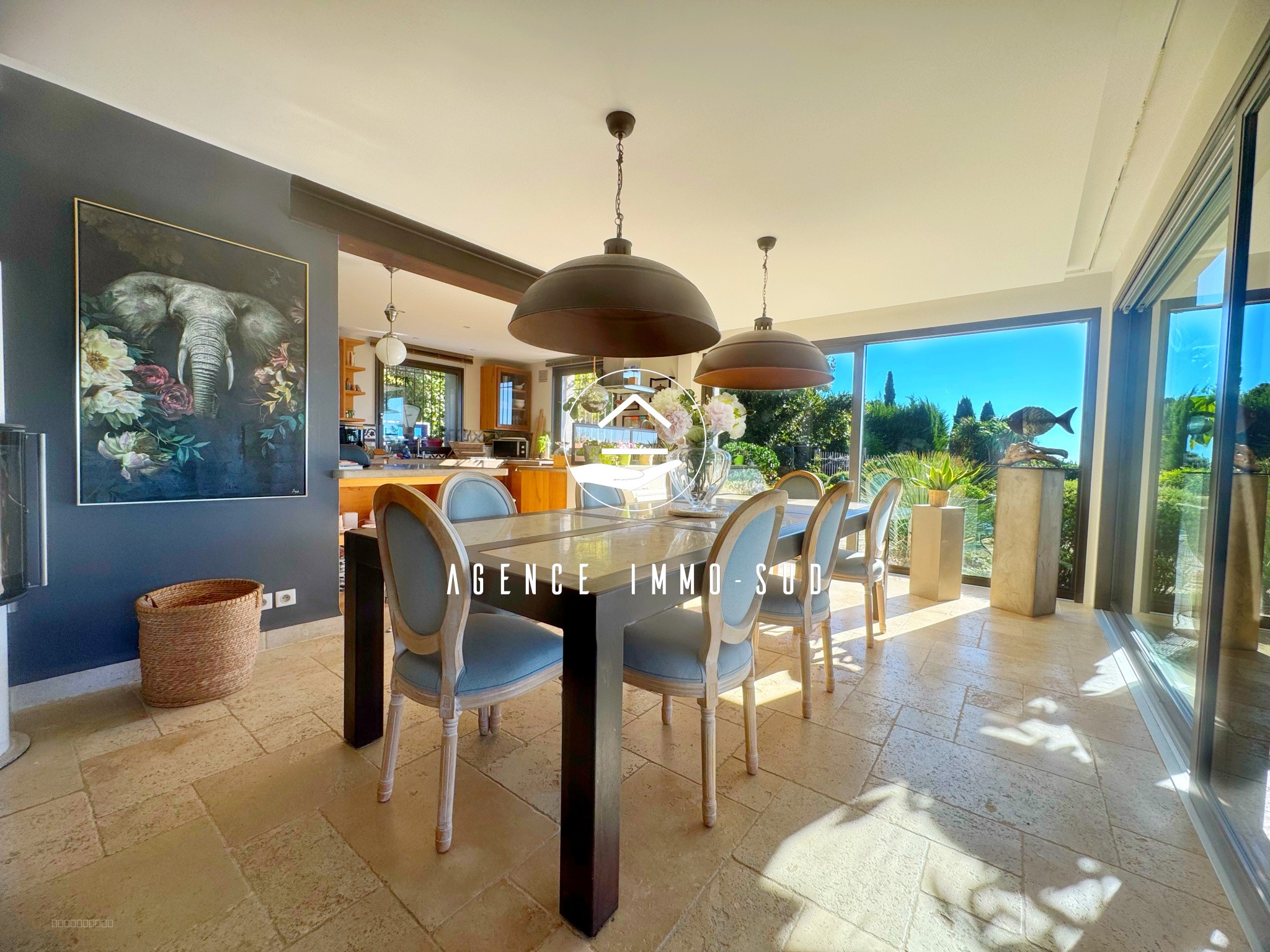 VENCE — Maison individuelle 5 pièces avec piscine et vue dégagée — photo 4