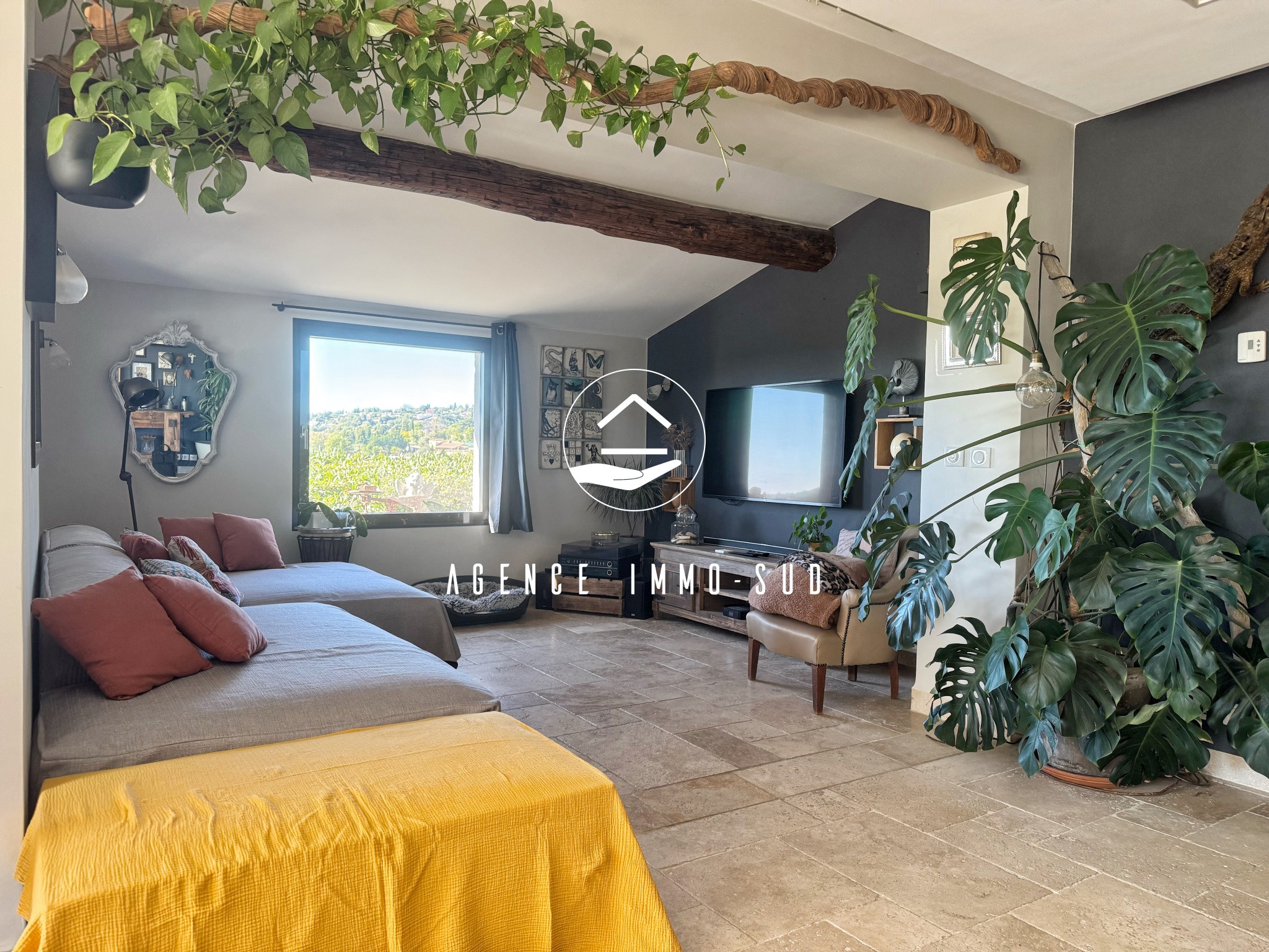 VENCE — Maison individuelle 5 pièces avec piscine et vue dégagée — photo 8