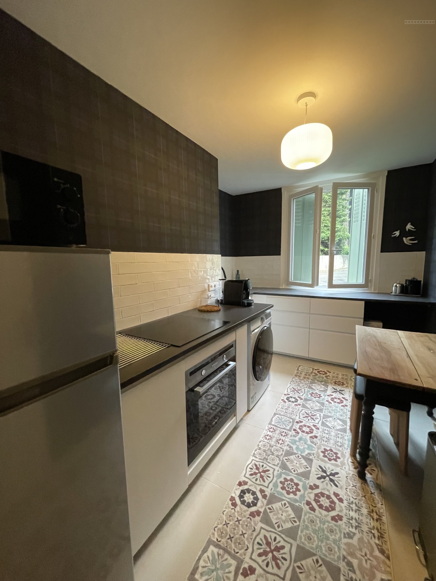 Cuisine équipée — appartement à louer à Lyon — 66 m²