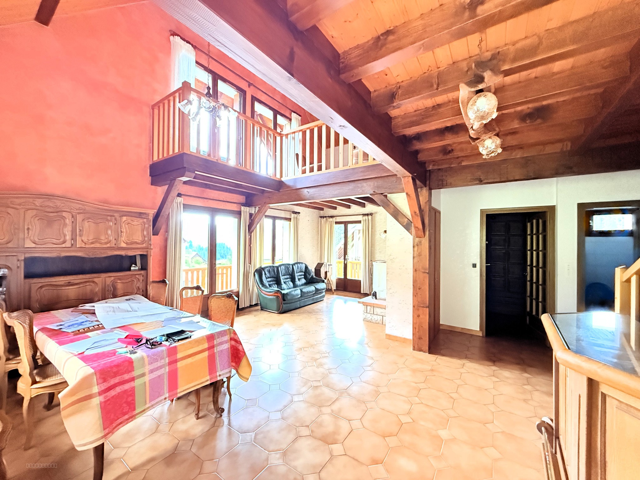 St Pierre de Chartreuse, Côteau Sud centre village, superbe villa d'architecte avec vue exceptionnelle — photo 16