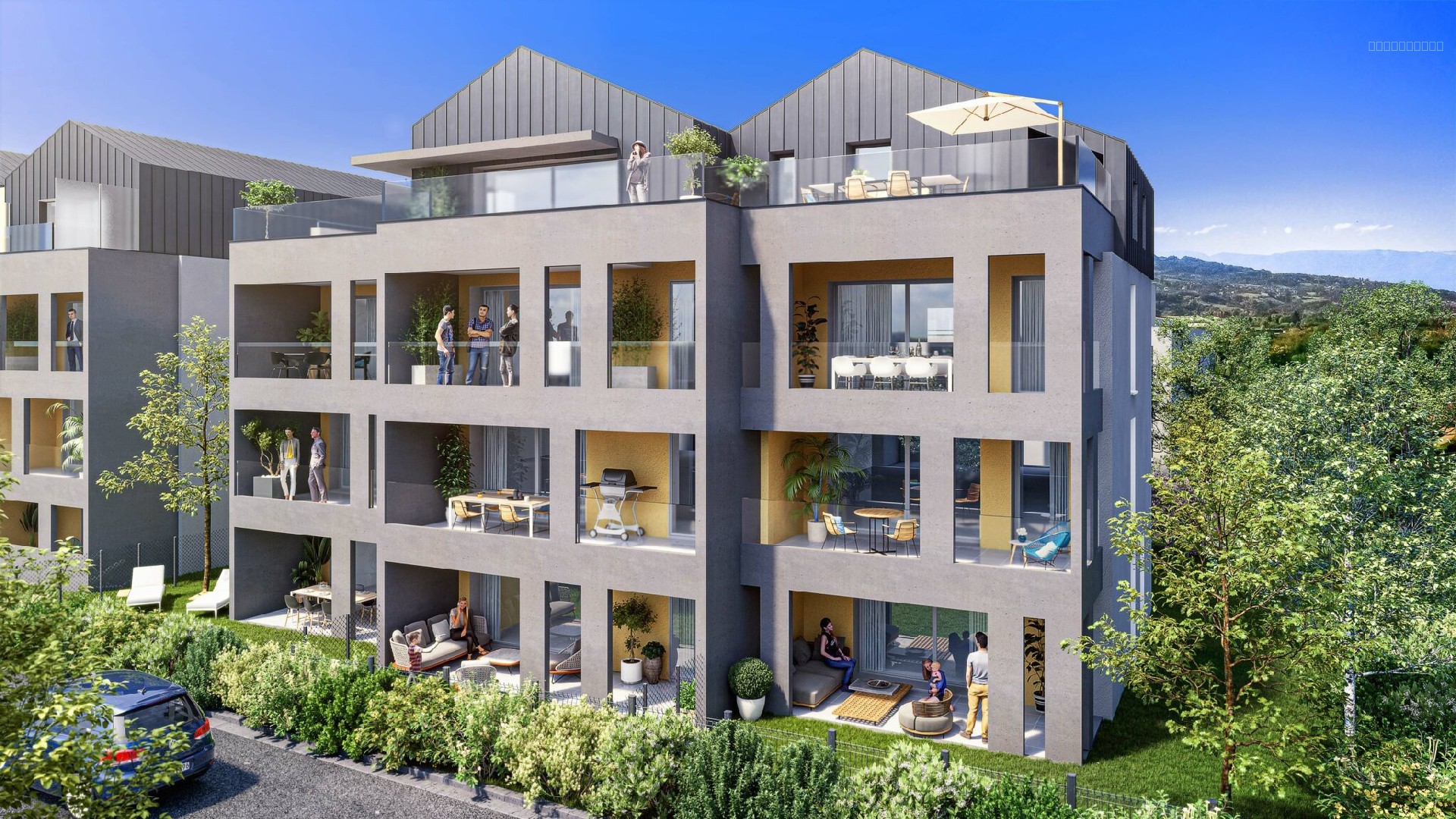 Challes les eaux, T3 Neuf de 69m2 avec terrasse de 15m2 — photo 3