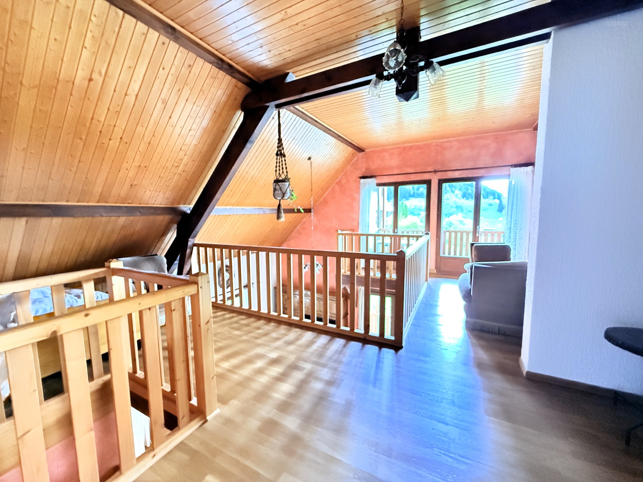 St Pierre de Chartreuse, Côteau Sud centre village, superbe villa d'architecte avec vue exceptionnelle — photo 17