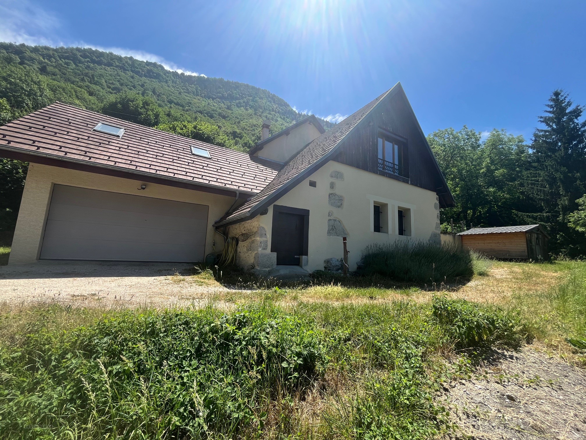 HAUT DE CORENC LIMITE SAPPEY ANCIENNE FERME RENOVEE — photo 2