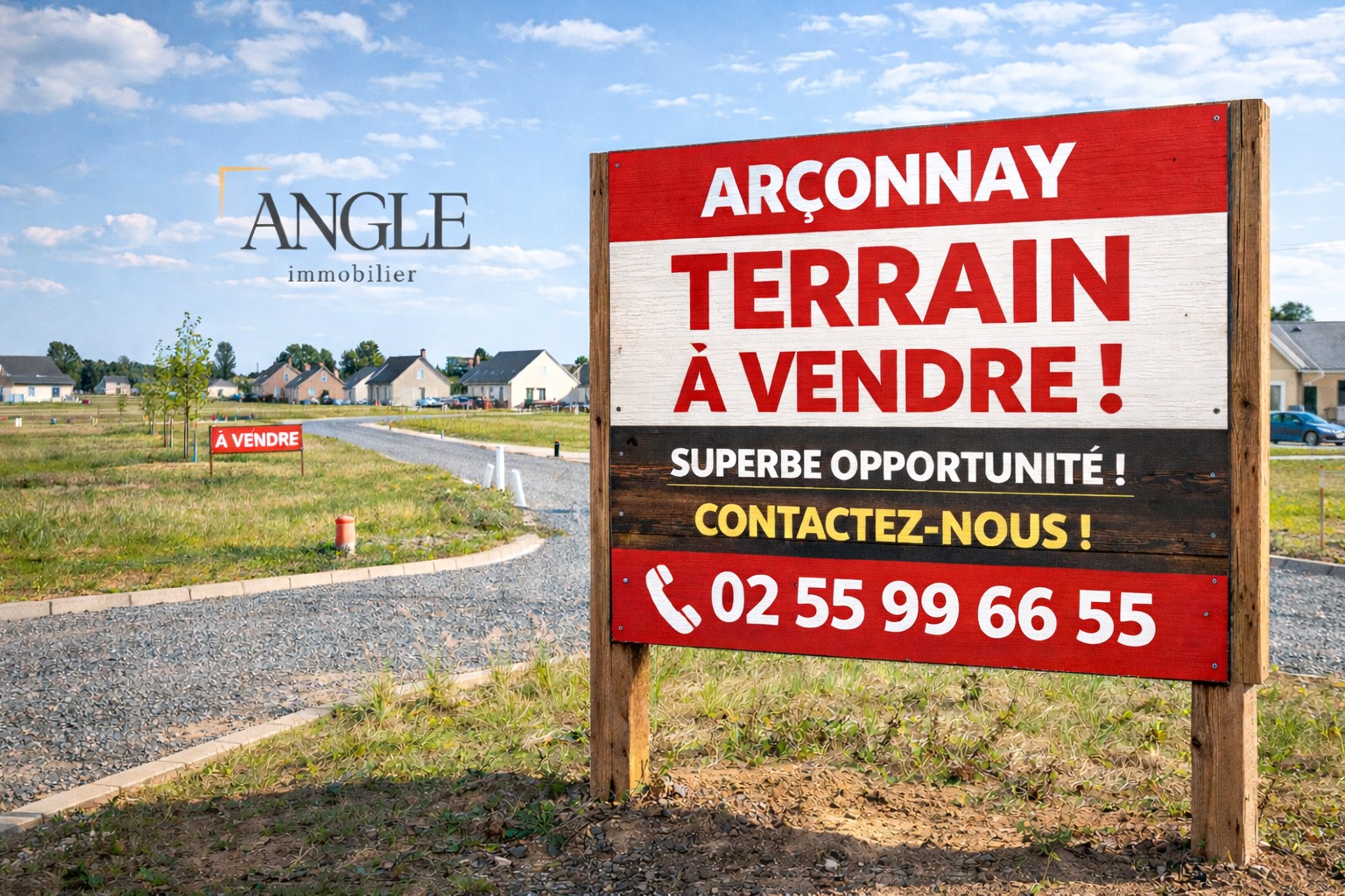 Terrain viabilisé et constructible de 701 m2 Arçonnay (Lotissement) — photo 1