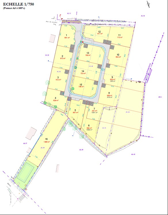 Terrain constructible viabilisé vue Pyrénées à Soumoulou — photo 4
