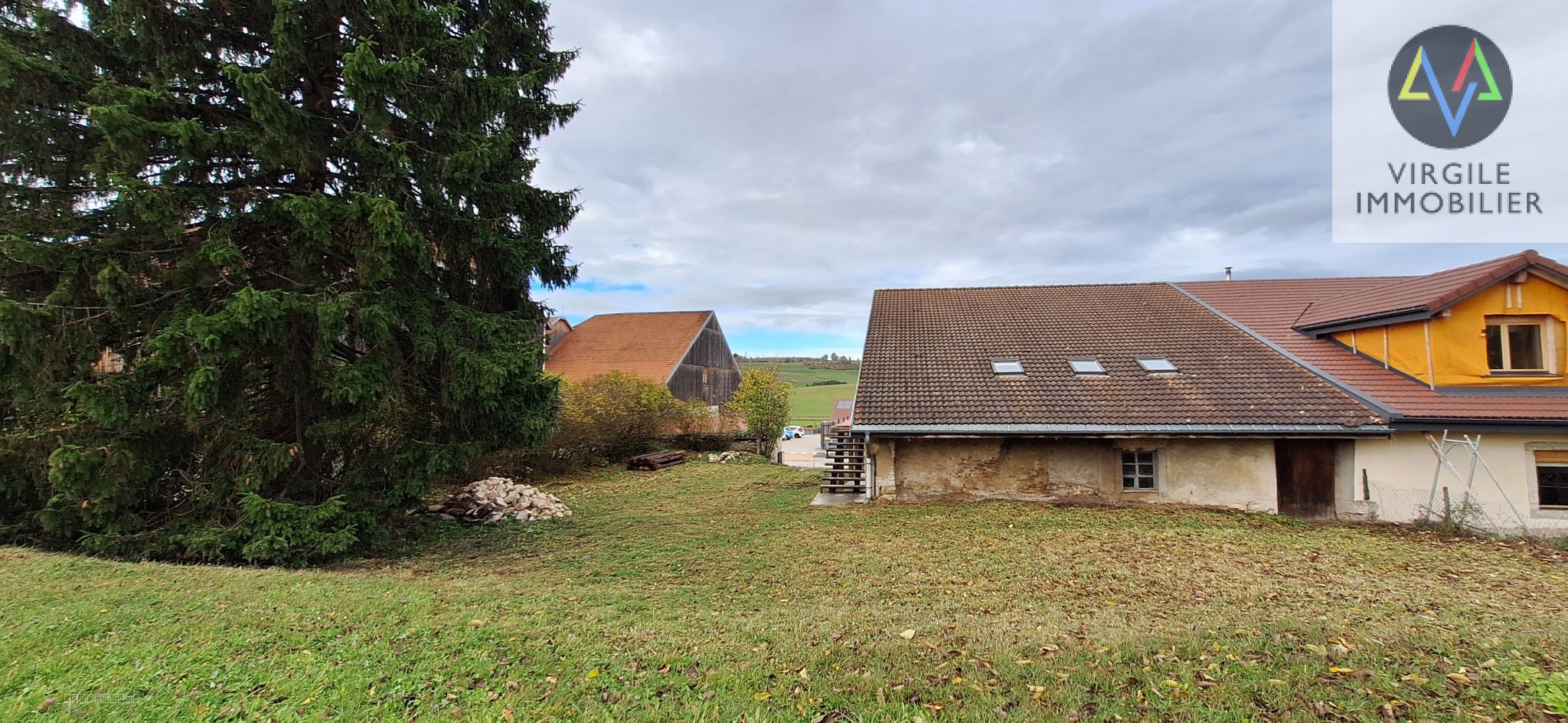 Ferme à rénovée sur 1500m2 de terrain constructible — photo 2