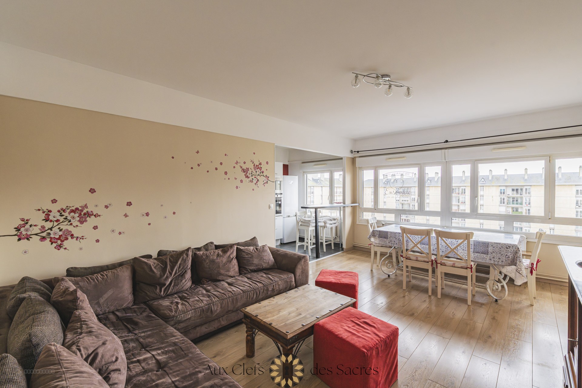 REIMS - ST REMI : Location meublée Appartement T5 - 4 chambres 103.57m2 possible colocation — photo 2